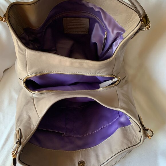 Coach Madison Phoebe Pinktuck Leather Shoulder Bag - Picture 6 of 11